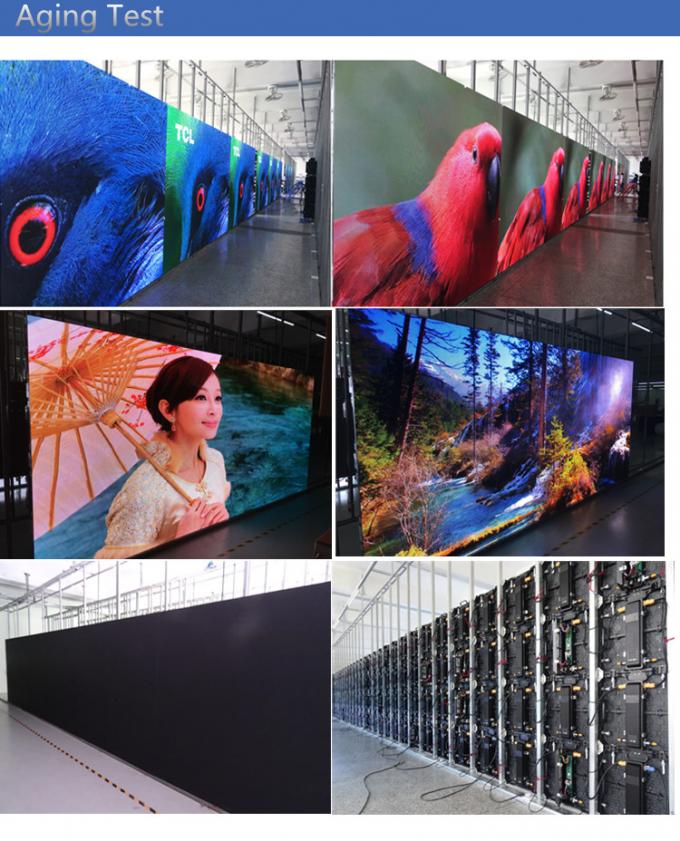 Wide Viewing Angle High Resolution Led Display , Portable Led Screen ...