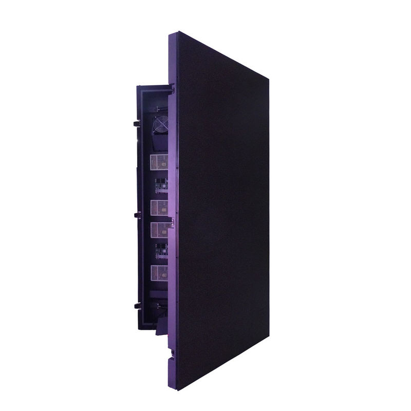 Compact Outdoor Video Display Screens , P8 P10 Pole Street Led Screen