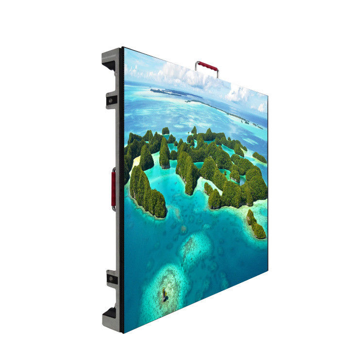 Waterproof Front Service Led Screen , External Led Display With Die Casting Cabinet